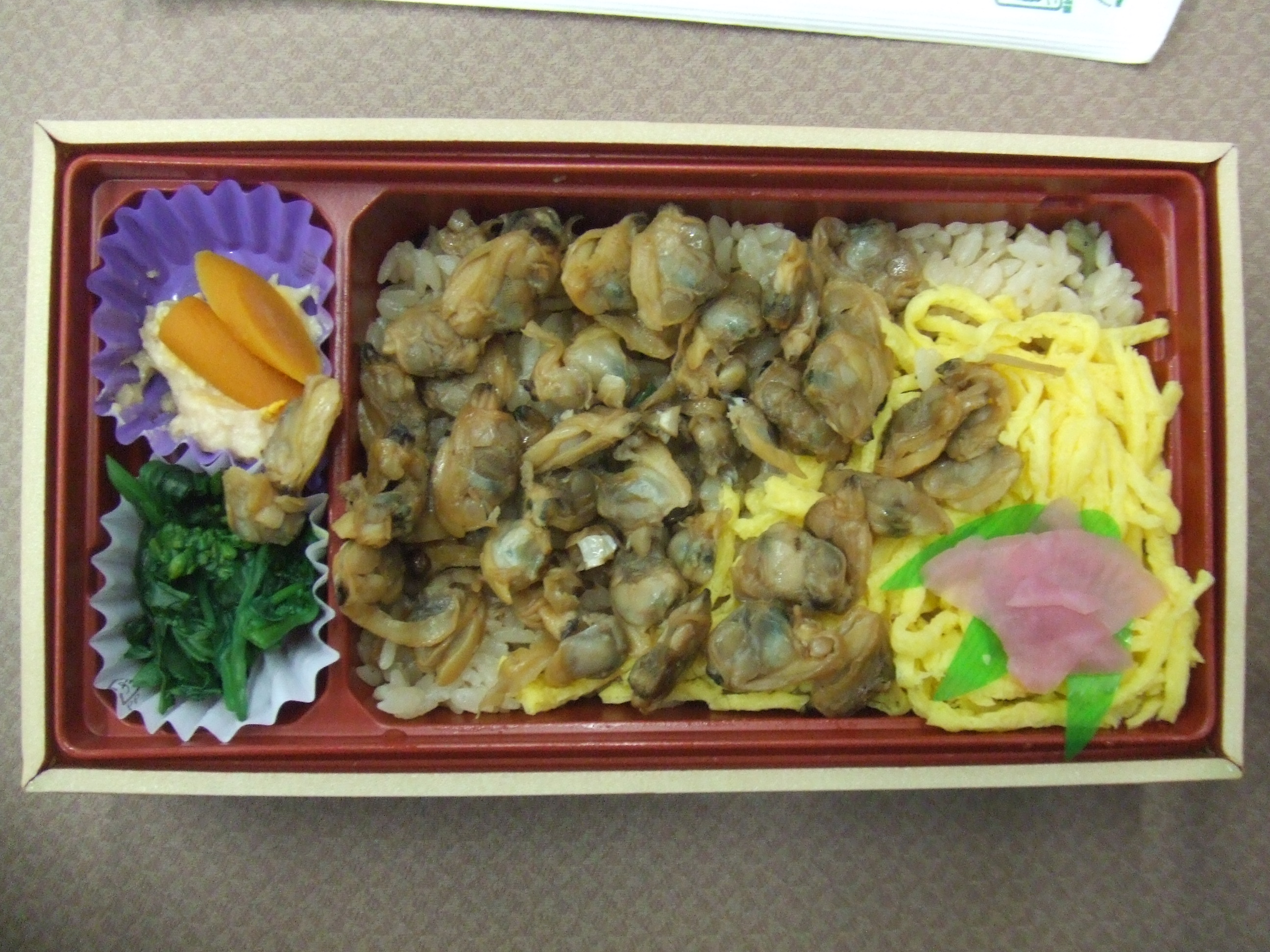駅弁 あさりめし ヨネスケの駅弁 空弁 食べて答弁