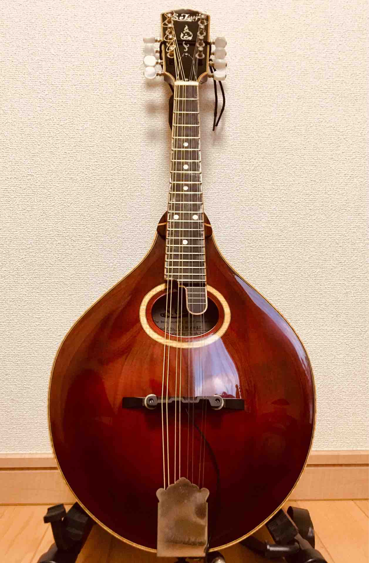 丸型丸穴 フラットマンドリン : マンドリン風来坊よねっち 丸型丸穴 フラットマンドリン : マンドリン風来坊よねっち