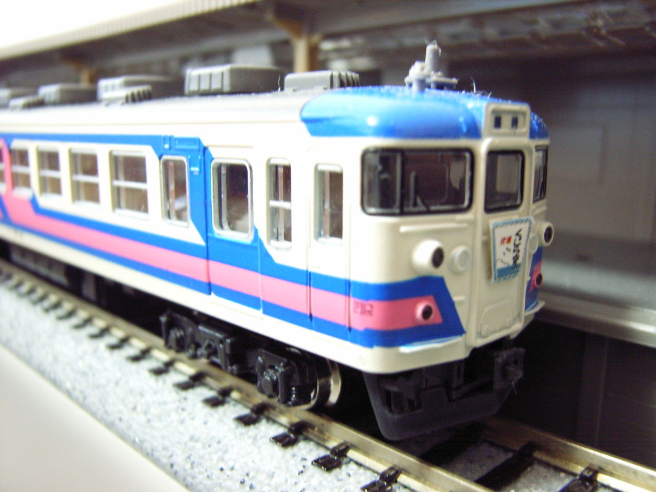 Nゲージ・165系 快速「くじらなみ」号（モントレー色 ） : 波浪規定の部屋