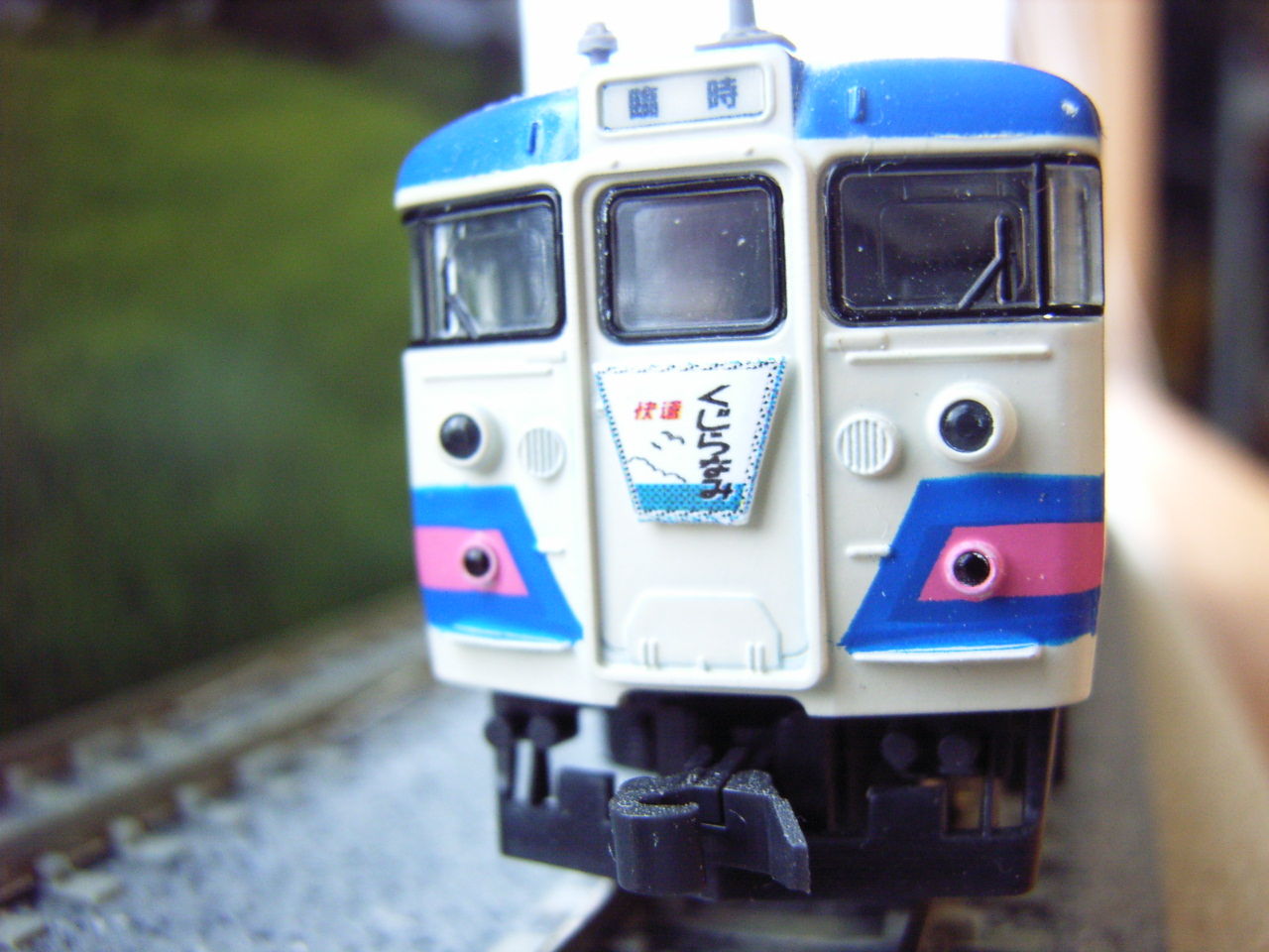 165系 快速 くじらなみ 号 モントレー色 波浪規定の部屋