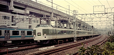 思い出のスナップ「特急<あさま>」さよなら記念日 1997.9.30 思い出のスナップ「特急<あさま>」さよなら記念日 1997.9.30