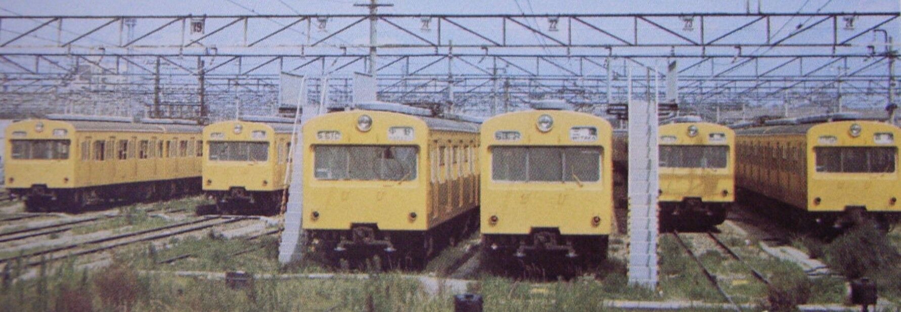 旧国鉄 101系 押しスイッチ 鉄道部品 西武101系非冷房車とハナタレ