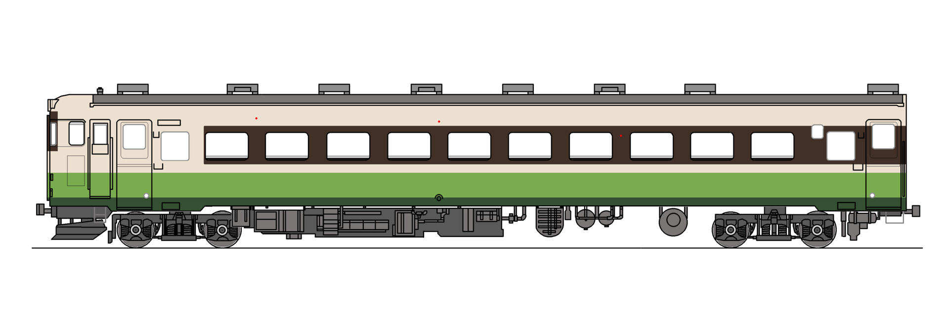 ジョイフル トレイン シリーズ VoL.27 道産子お座敷気動車 「くつろぎ