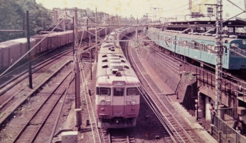 思い出のスナップ 455系 急行「まつしま」号 : 波浪規定の部屋