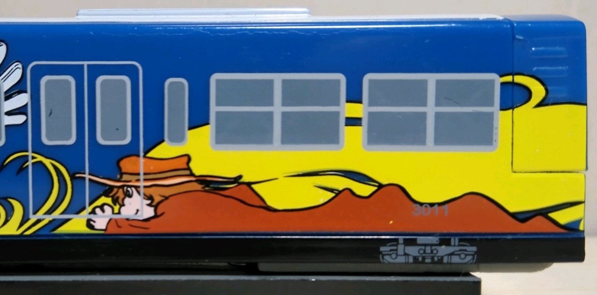 【鉄道部品】銀河鉄道999 行先サボ 鉄道部品】銀河鉄道999 行先サボ