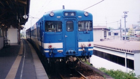 小浜線キハ58_敦賀駅