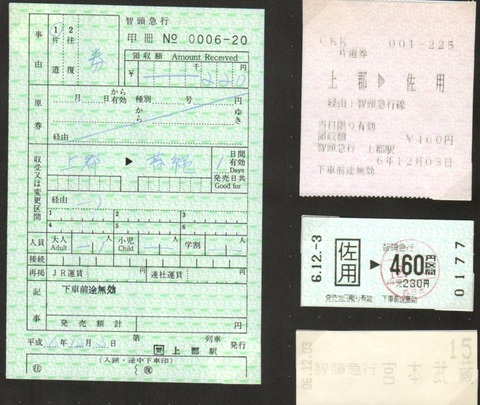 乗車券類_智頭急行_1