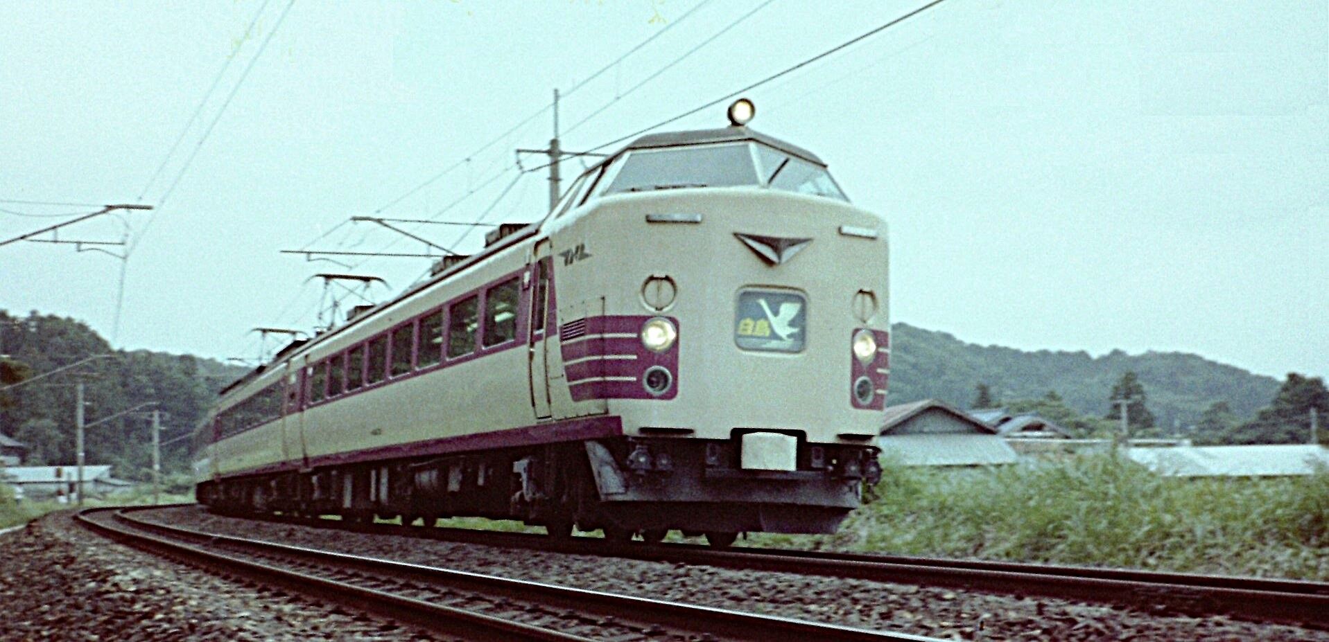 思い出のスナップ「485系 特急「白鳥」号 （国鉄時代）」～8M4T TD付 8