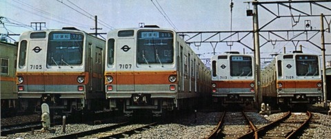 有楽町線 全通記念日 1988.6.8 ～愛しの 7000系～ : 波浪規定の部屋
