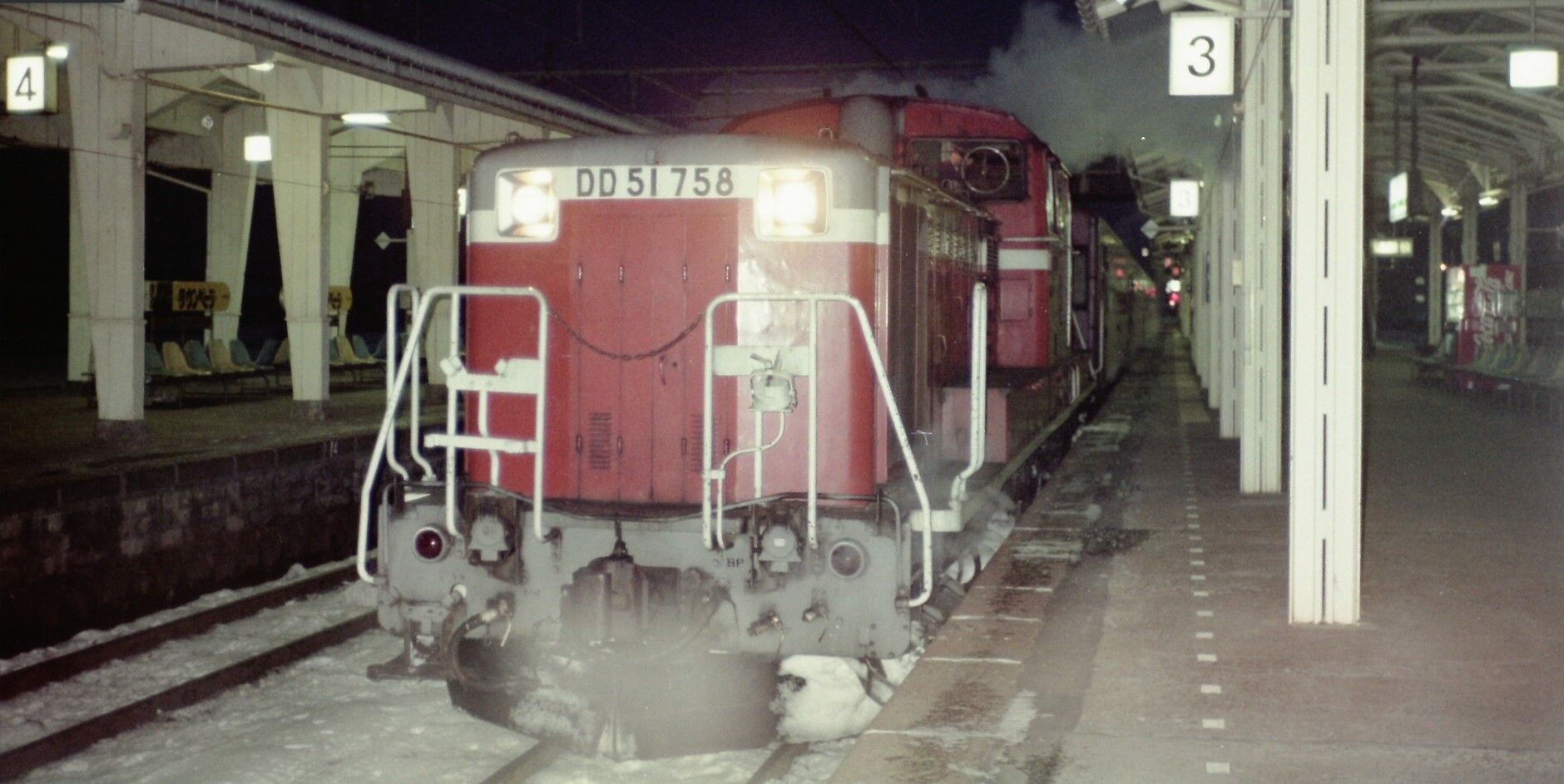 思い出のスナップ「客レドン行」～新津発 会津若松行 普通列車（冬の