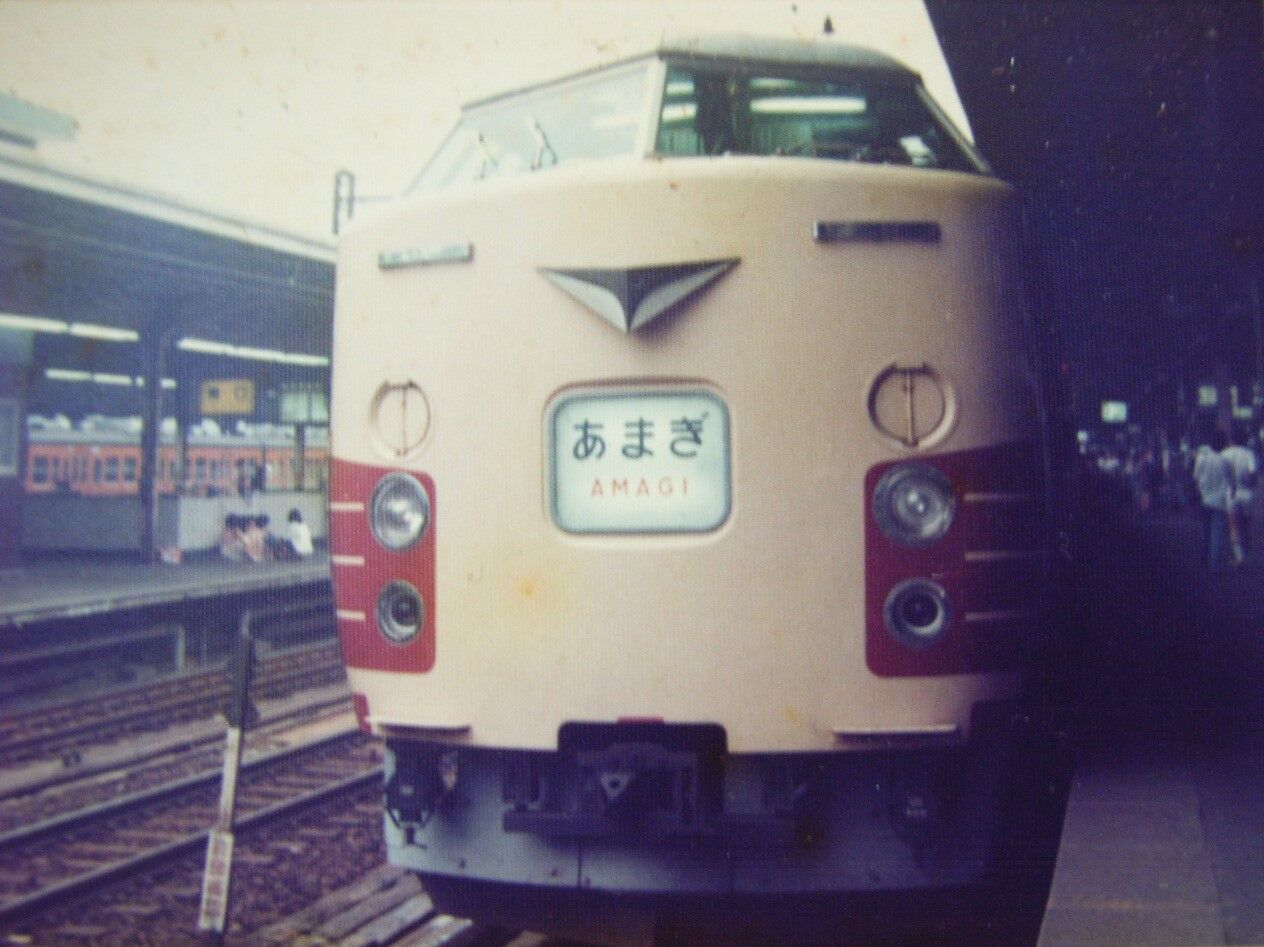 183系 特急「あまぎ」号 : 波浪規定の部屋