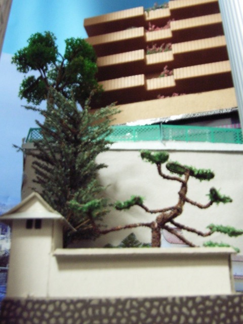 マンションの情景
