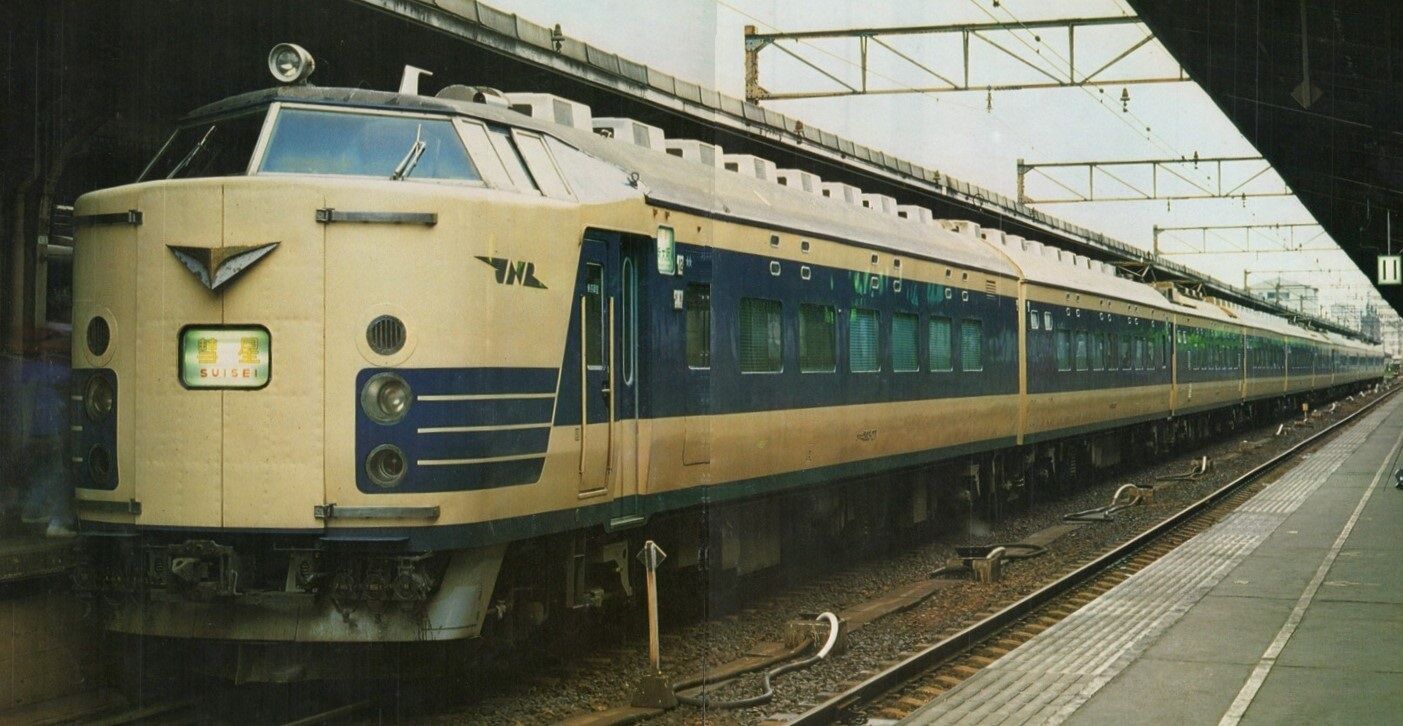 向日町運転所 581系 583系 方向幕 行先幕 しらさぎ 彗星 金星 な
