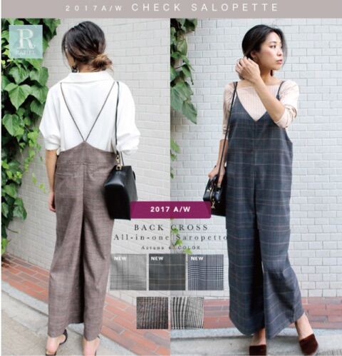 最終値下げ！Nemeth グレンチェック柄オーバーオール L グレー 最終値下げ！Nemeth グレンチェック柄オーバーオール L グレー 最終