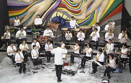 シエナウィンドがNHKのスタジオパークに生出演(2005年6月17日)