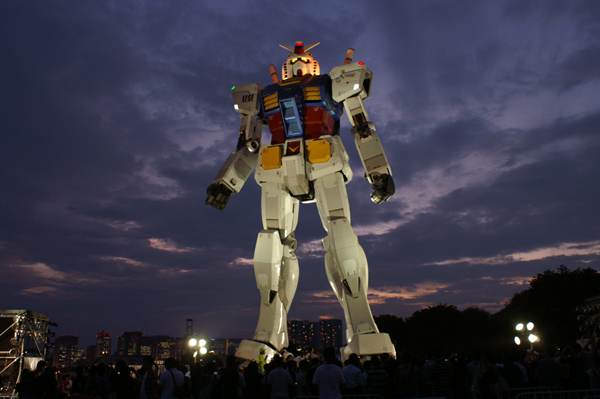感動のスケールお台場ガンダム 1 1 関西中心の鉄道写真