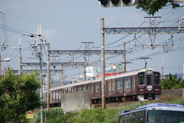 綺麗な阪急天神祭りヘッドマーク12 関西中心の鉄道写真