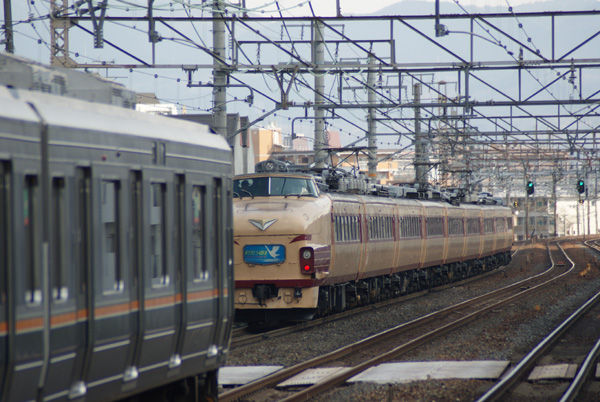 ありがとう489系ボンネット車ラストラン : 関西中心の鉄道写真
