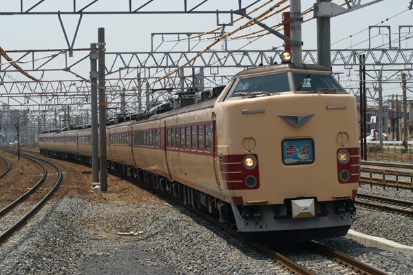 Jr西日本のｇｗ臨時列車の主役は485系雷鳥 関西中心の鉄道写真