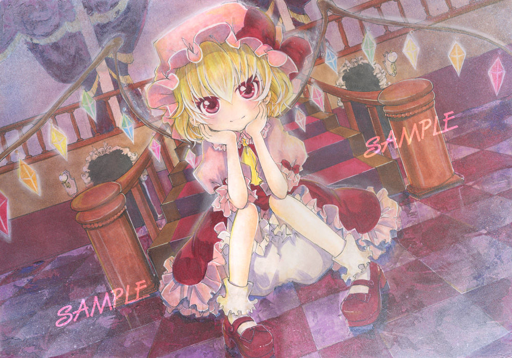 Mayoriyo まよりよ公式ぶろぐ 新作イラストご紹介 東方美脚vol 1 フランドール