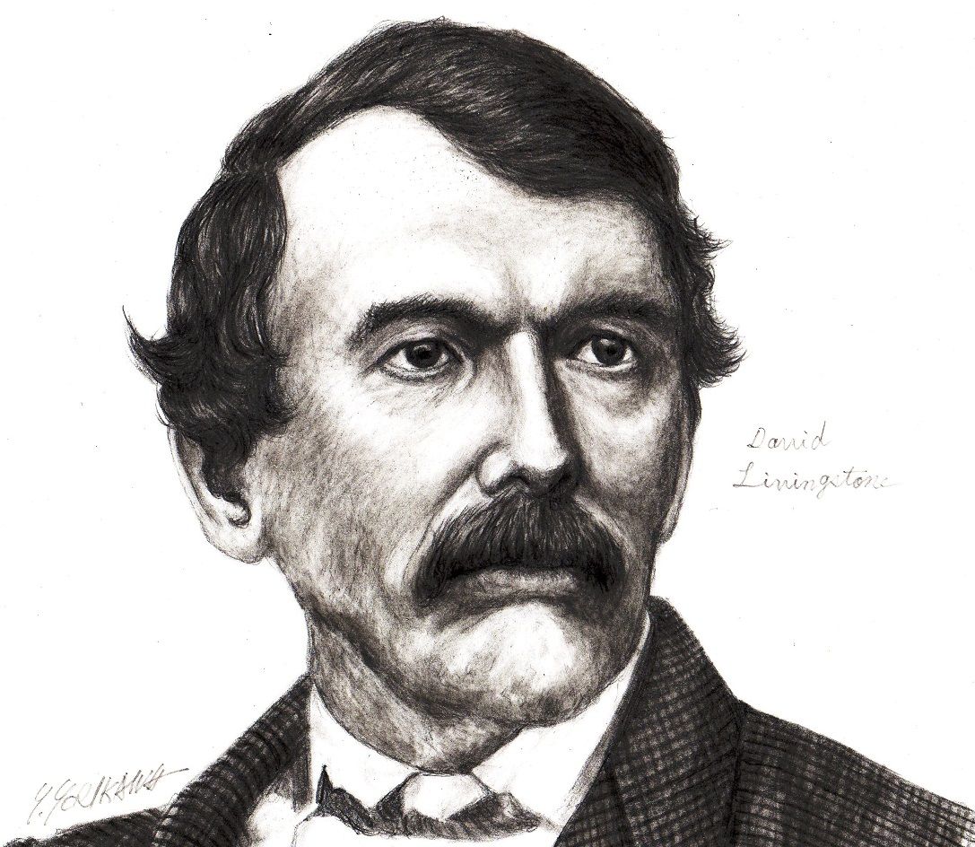 David Livingstone デイヴィッド リヴィングストン ネット絵師 独言の鉛筆画 David Livingstone デイヴィッド リヴィングストン ネット絵師 独言の鉛筆画
