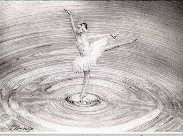 Afterimage from the Ballet, Swan Lake バレエの残像：白鳥の湖