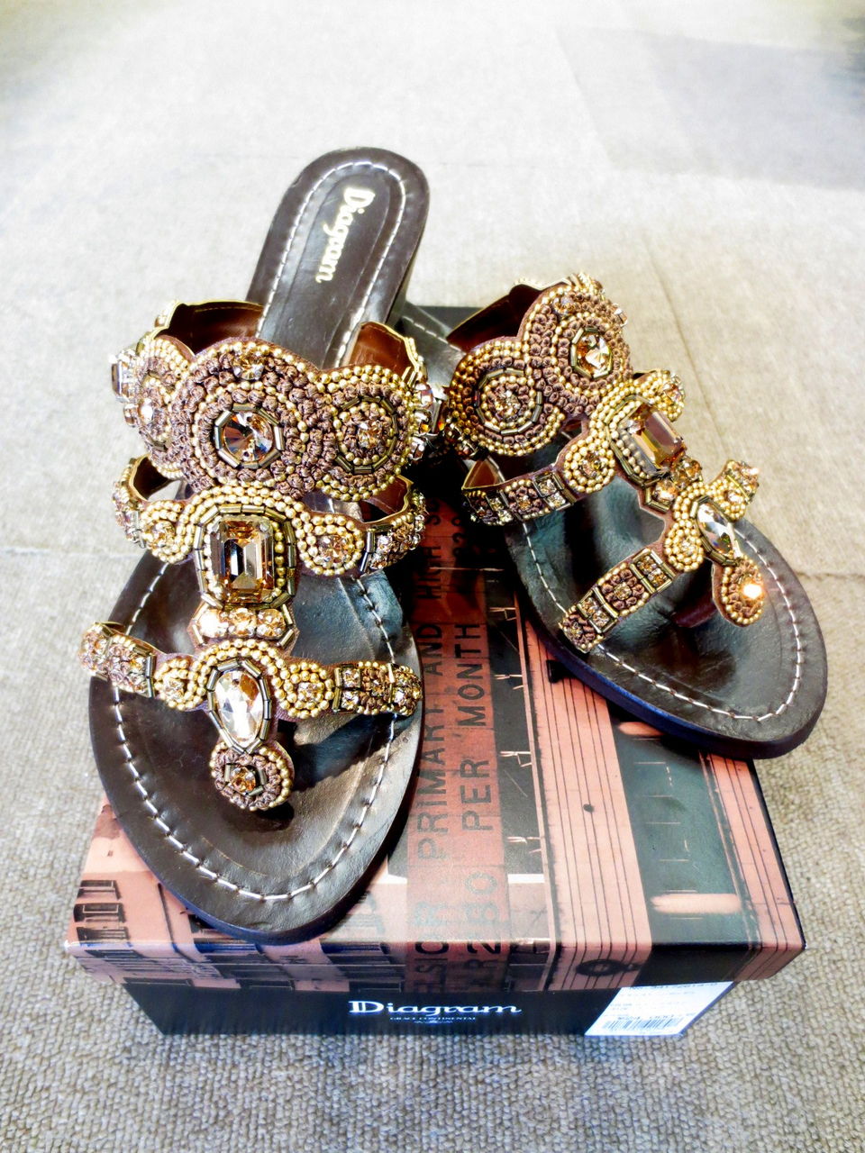 グレースコンチネンタル サンダル LUCA GROSSI メッシュサンダル