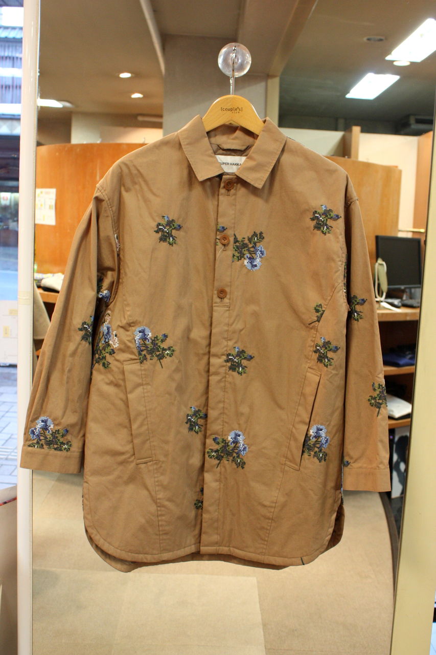 SUPER HAKKA ベージュ キルティングコート