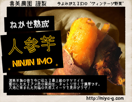 ねかせ熟成にんじん芋