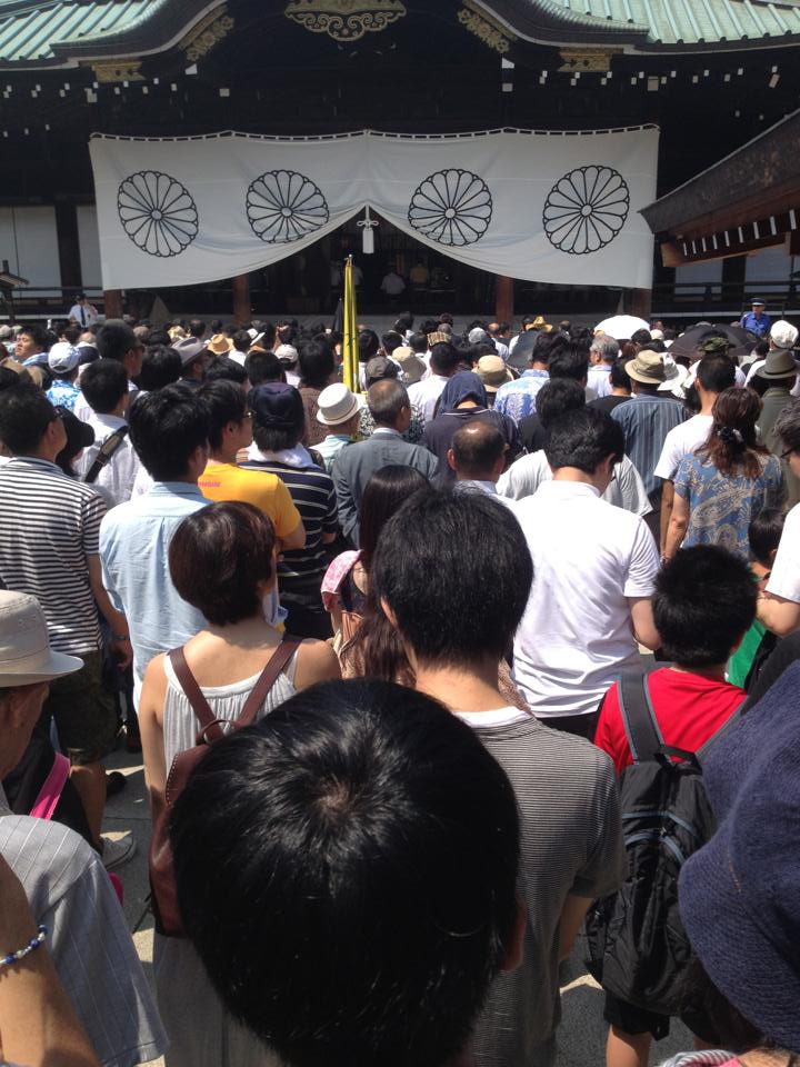 靖国神社参拝(2)