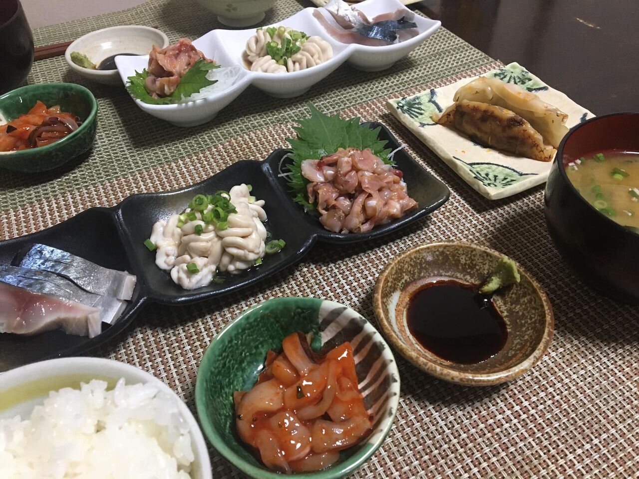 弟と自宅ランチ(2021)