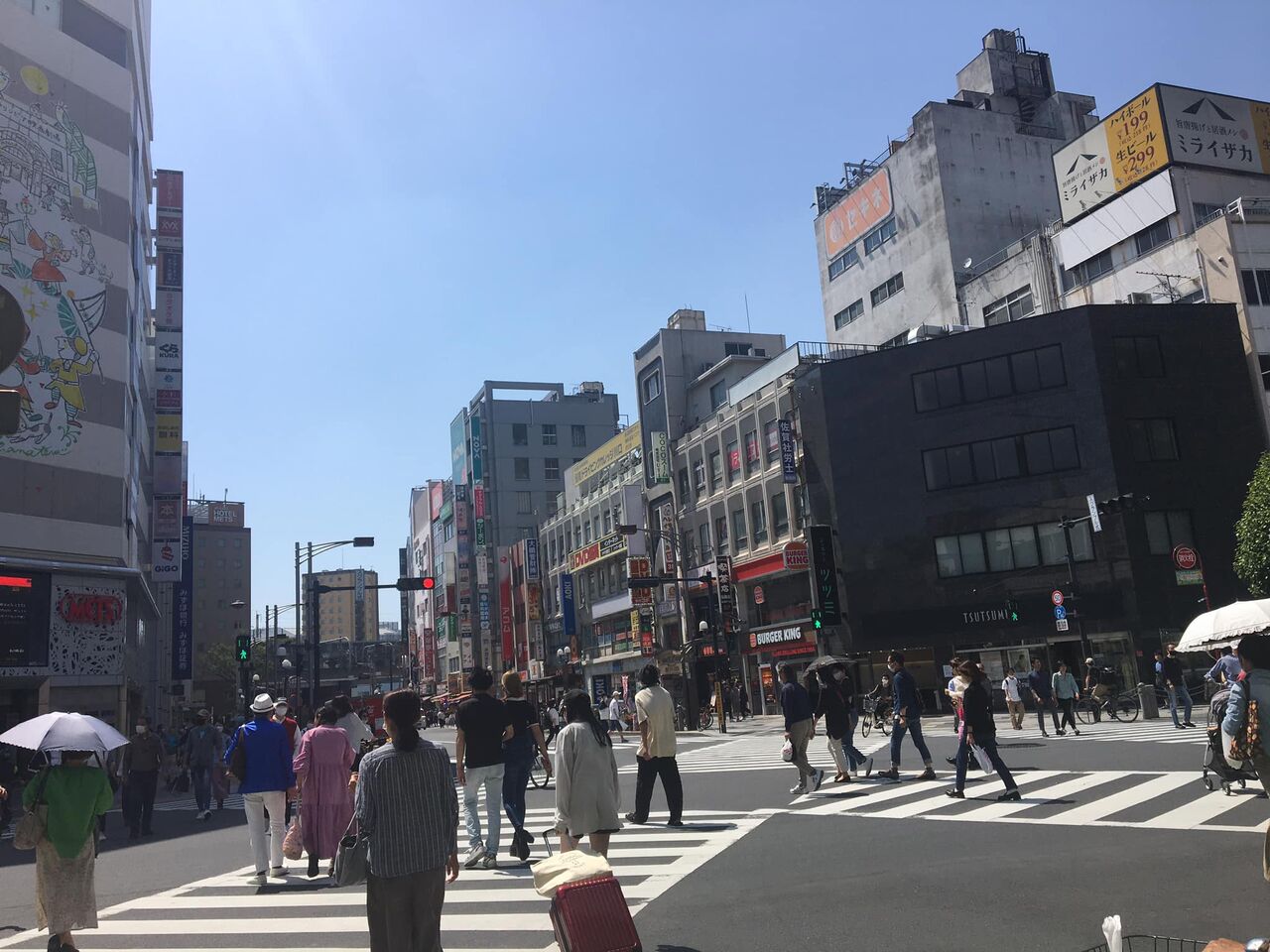 赤羽の街