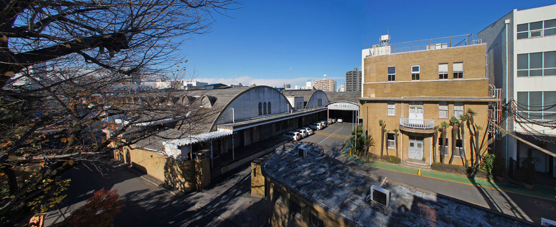 東京ビルさんぽ カマボコ屋根の東京書籍印刷工場 Uenoブログ