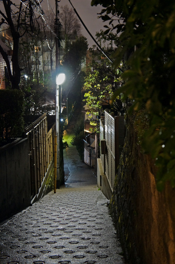 夜散歩のススメ1050 v字坂の釣堀坂 夜散歩のススメ 夜散歩のススメ1050 v字坂の釣堀坂 夜散歩のススメ