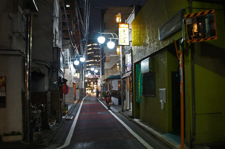 夜散歩のススメ0726 立川 シネマ通り 夜散歩のススメ