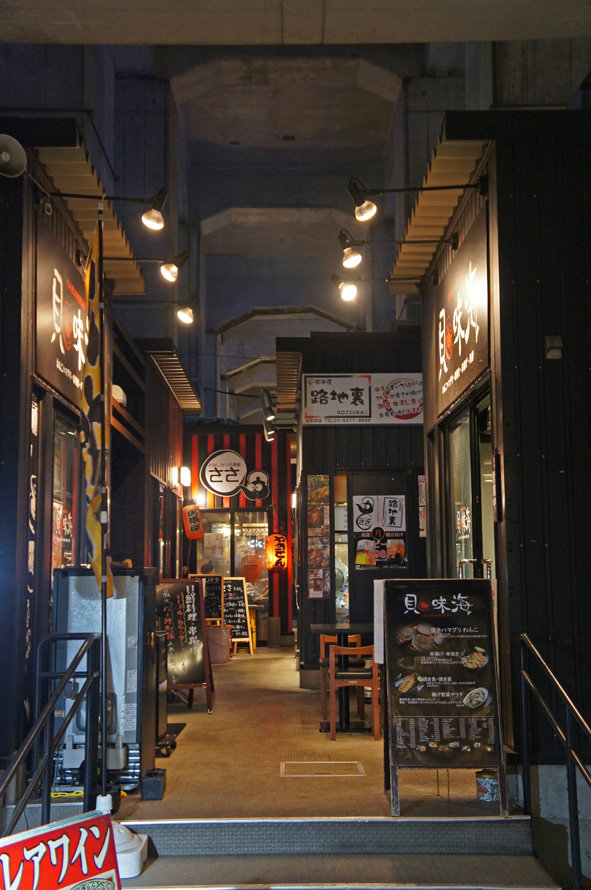 夜散歩のススメ2253 蛇行道のガード下横丁 五反田桜小路 夜散歩のススメ 夜散歩のススメ2253 蛇行道のガード下横丁 五反田桜小路 夜散歩のススメ