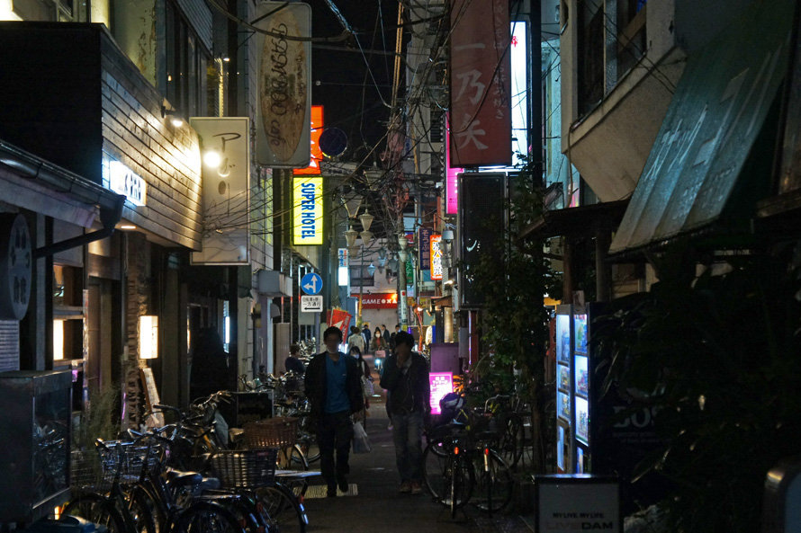 夜散歩のススメ1751 新小岩アケード街の裏道 夜散歩のススメ
