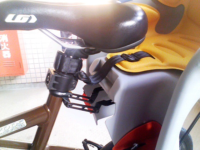 angelino 自転車 チャイルドシート取り付け金具