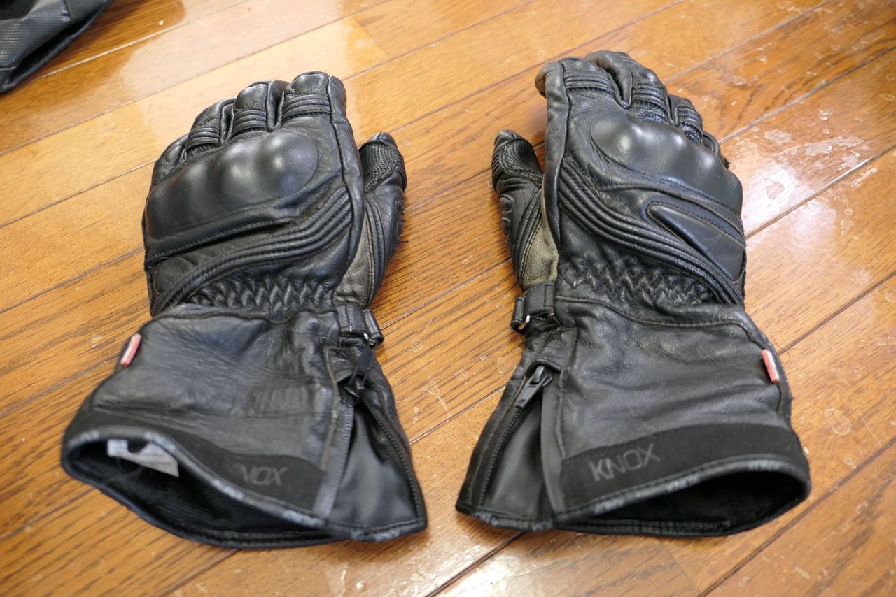 バイクグローブのインプレ（KNOX：COVERT） : のっそりライダーどこへ