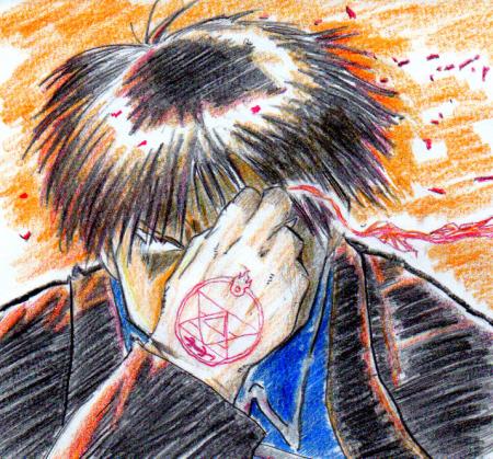 ロイ マスタング 鋼の錬金術師 イラスト アッタカサノザレゴト ブログ