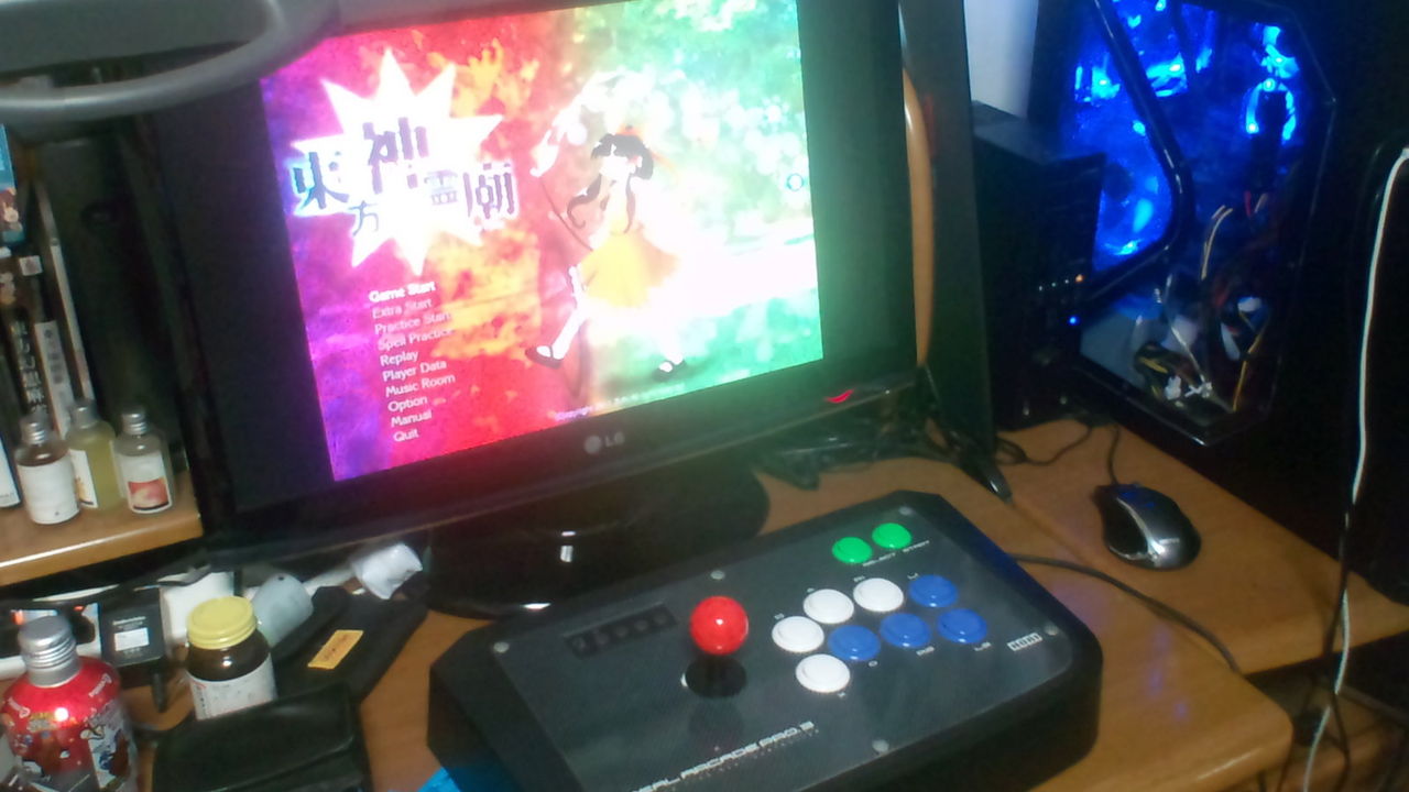 東方神霊廟をアケコンでプレイしてみる : Black Onslaught 2