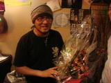 Hossonさんと花