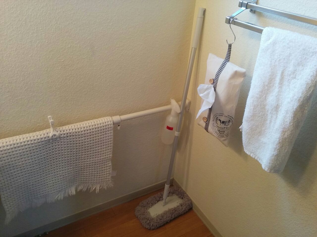 楽そうじ フローリングワイパー2本使いでキレイが続く 節約ママのこだわり掃除