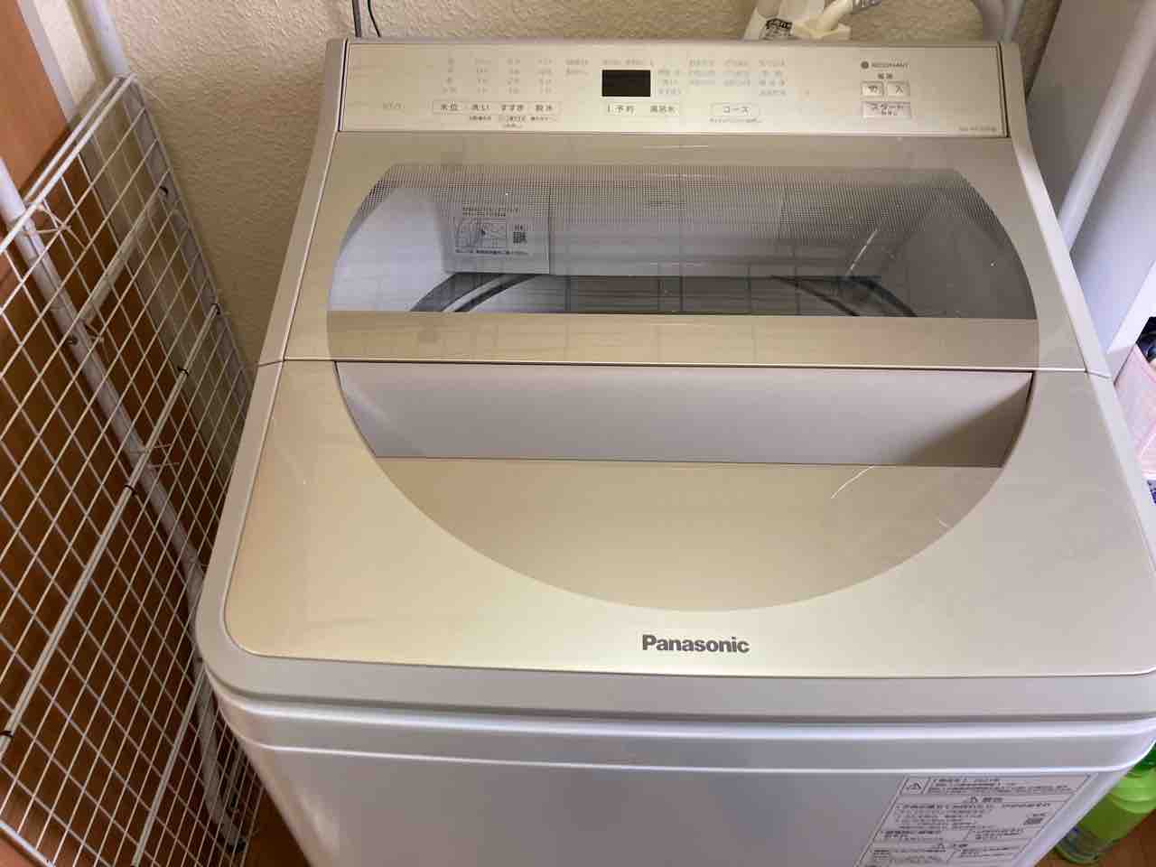 新しいパナソニック洗濯機NA-FA100H8-N使い心地レポート 新しいパナソニック洗濯機NA-FA100H8-N使い心地レポート
