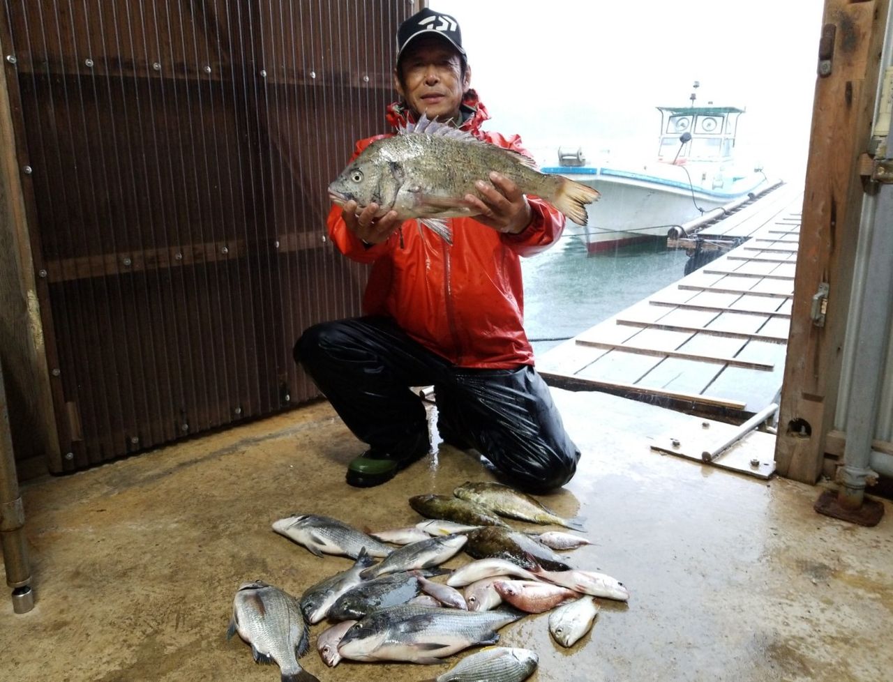 秋の鳥羽 こじま渡船 おんたけ釣師
