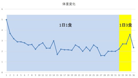 1日1食