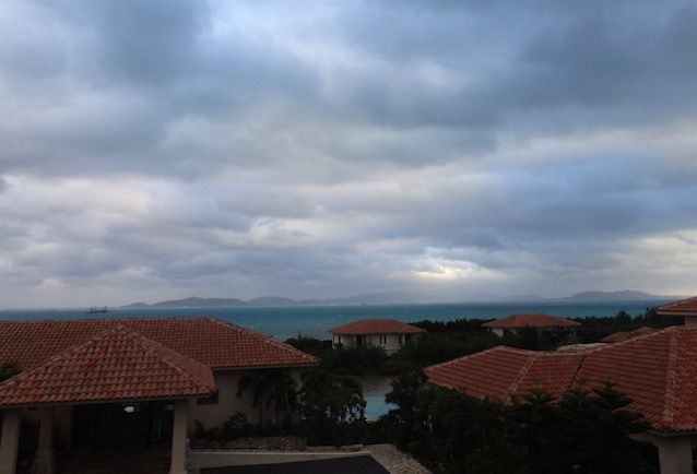 小浜島,部屋からの景色