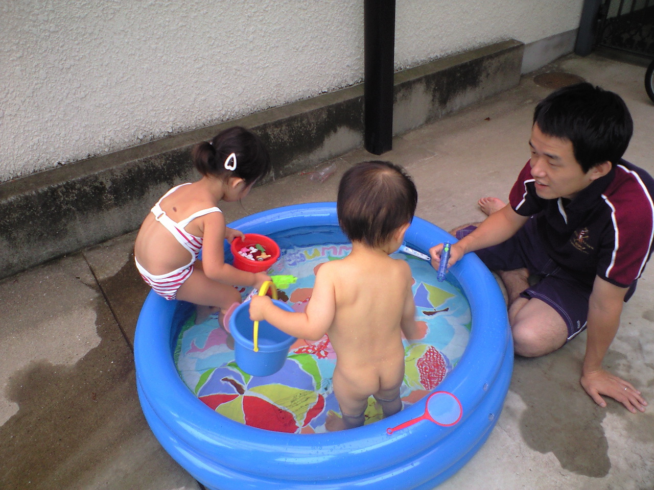 水遊び 子育てしながら