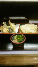 高松 天ざるうどん