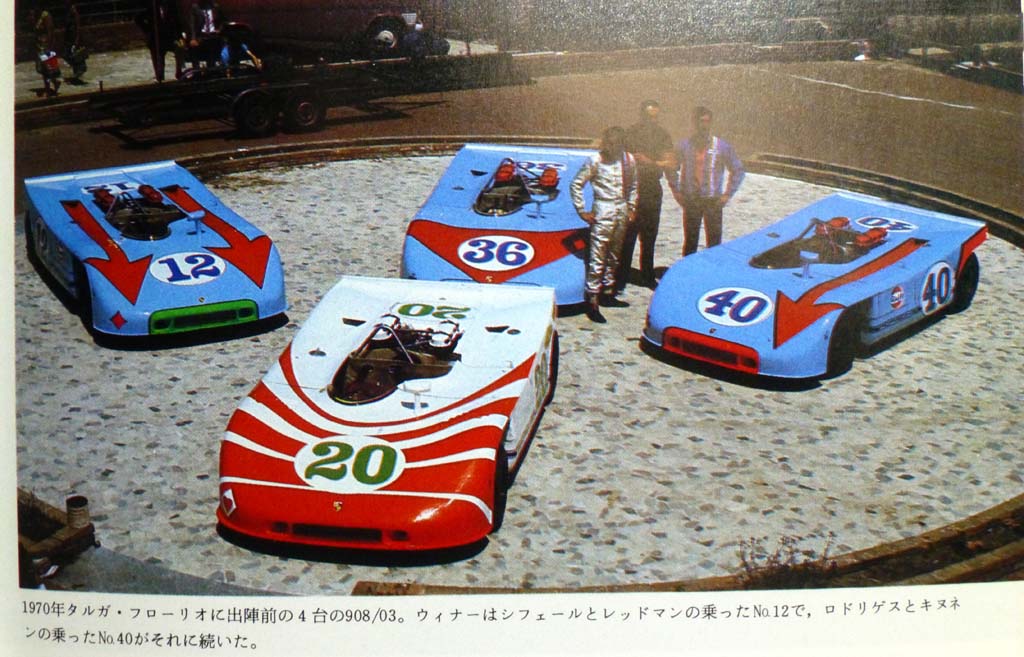 ル・マンの車 その135 ポルシェ908/3(1) : ラジコン水中模型とル